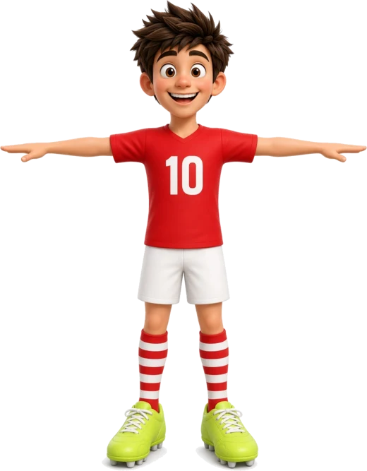 The Keepy Legend footballer